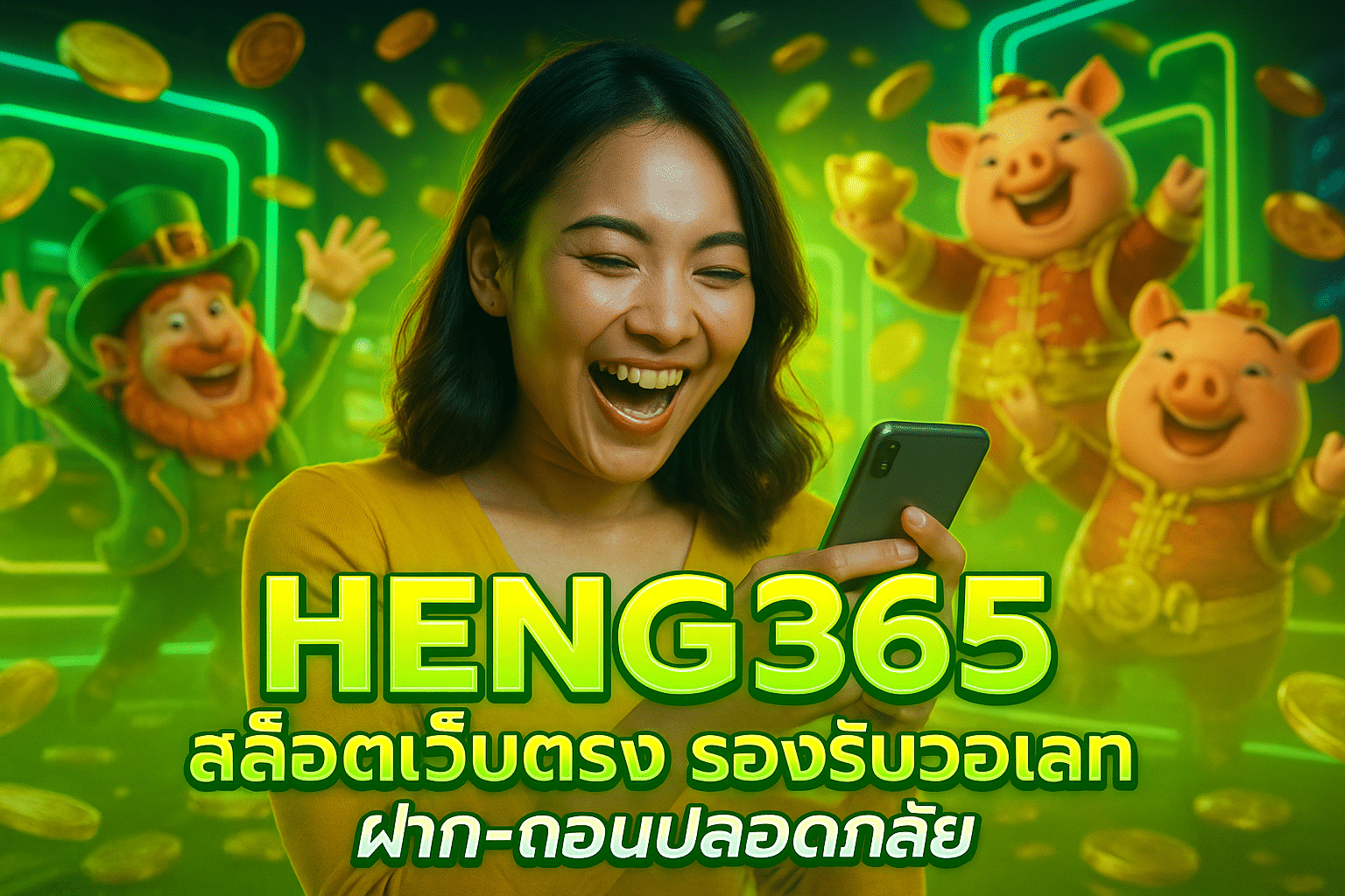 HENG365 สล็อตเว็บตรง รองรับวอเลท ฝาก-ถอนปลอดภัย