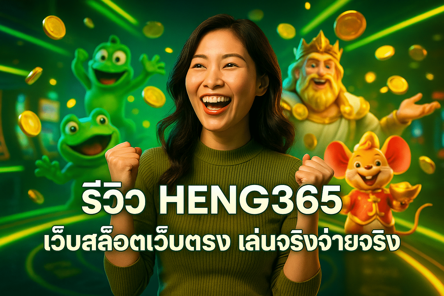 รีวิว HENG365 เว็บสล็อตเว็บตรง เล่นจริงจ่ายจริง
