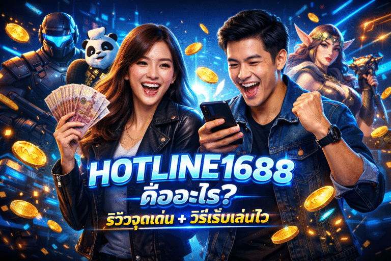 HOTLINE1688 คืออะไร? รีวิวจุดเด่น + วิธีเริ่มเล่นไว