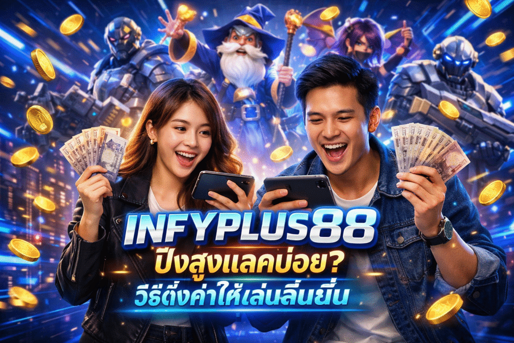 INFYPLUS88 ปิงสูงแลคบ่อย? วิธีตั้งค่าให้เล่นลื่นขึ้น