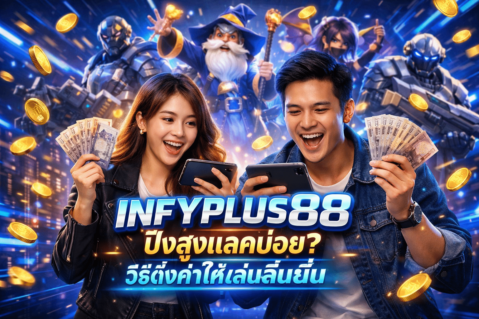 INFYPLUS88 ปิงสูงแลคบ่อย? วิธีตั้งค่าให้เล่นลื่นขึ้น
